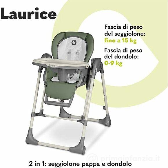 Seggiolone Sdraietta Laurice 2 in 1