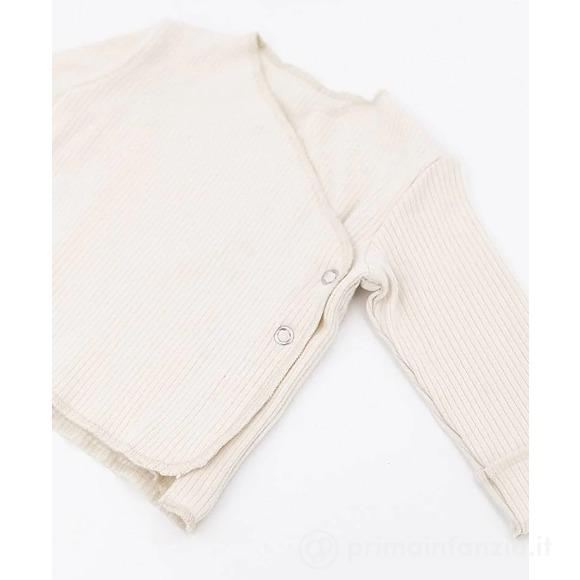 Maglia Pure Maniche Lunghe - Offwhite