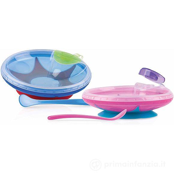 Piattino pappacalda con cucchiaino