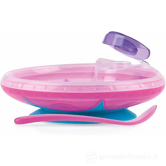 Piattino pappacalda con cucchiaino