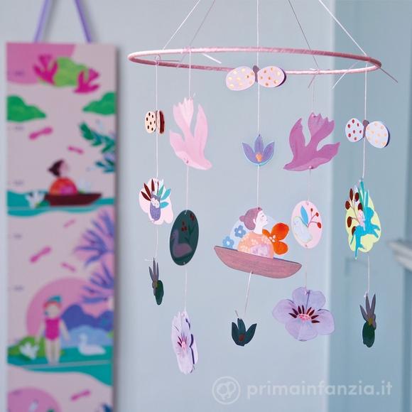 Decorazione Giostrina Uccellini E Natura (DD04347)