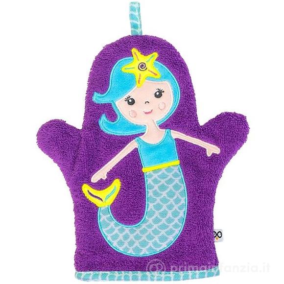 Guanto da Bagno - Sirena - 100% Cotone