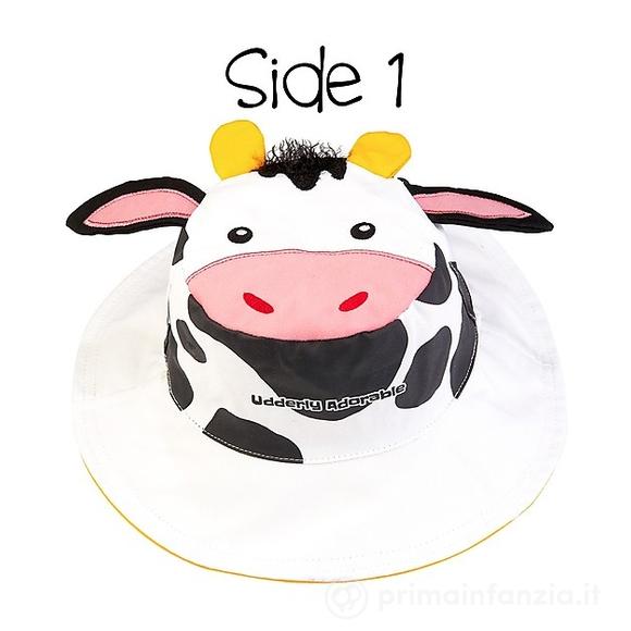 Cappello Estivo Reversibile Anti-UV SPF 50+ Papera+Mucca