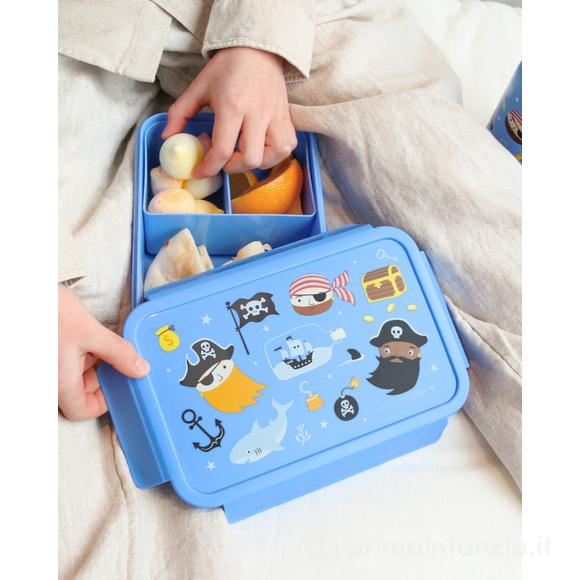 Porta Pranzo Bento - Pirati - Scomparti Estraibili
