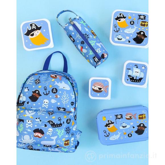 Porta Pranzo Bento - Pirati - Scomparti Estraibili