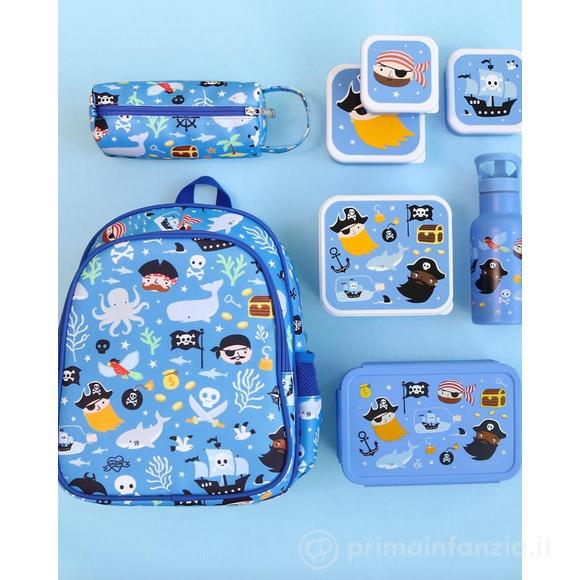 Set di Contenitori Porta Pranzo e Porta Merenda - Pirati