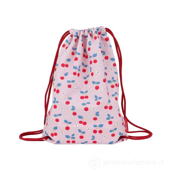 Sacca Zaino con Chiusura a Coulisse – Ciliegie