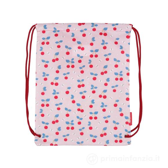 Sacca Zaino con Chiusura a Coulisse – Ciliegie