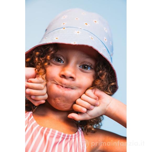 Cappellino Reversibile Daisy Flowers 2 in 1