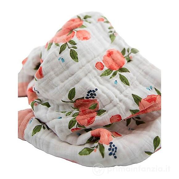 Copertina Neonato 75 x 100 cm in Mussola di Cotone