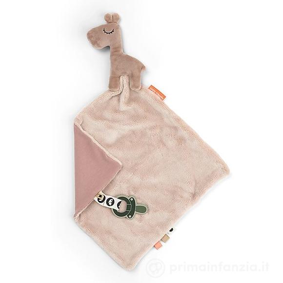 Doudou con Reggiciuccio Deer Friends - Raffi - Rosa