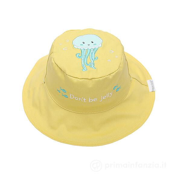 Cappello Estivo Reversibile SPF 50+ Pesce/Medusa