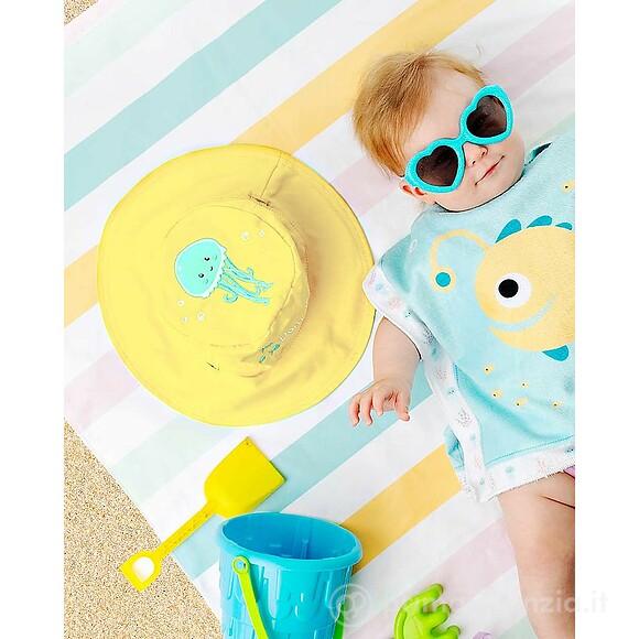 Cappello Estivo Reversibile SPF 50+ Pesce/Medusa