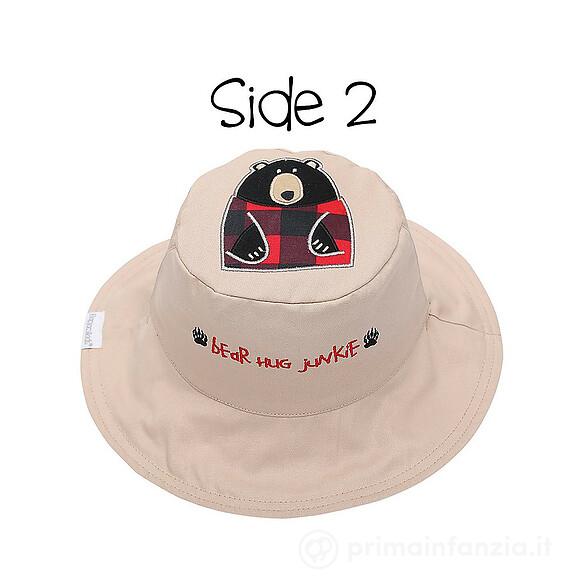 Cappello Estivo Reversibile SPF 50+ Alce/Orso
