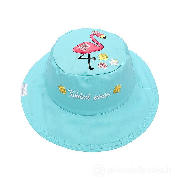 Cappello Estivo Reversibile SPF 50+ Fenicottero/Ananas