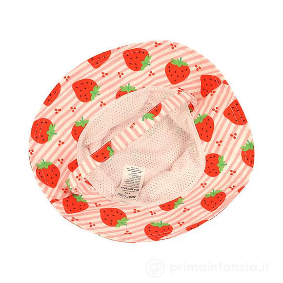 Cappellino Estivo da Pescatore - UPF 50+ Fragola