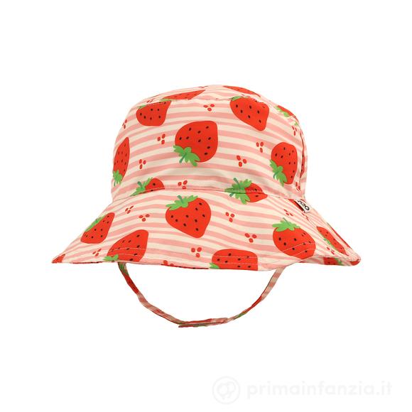 Cappellino Estivo da Pescatore - UPF 50+ Fragola