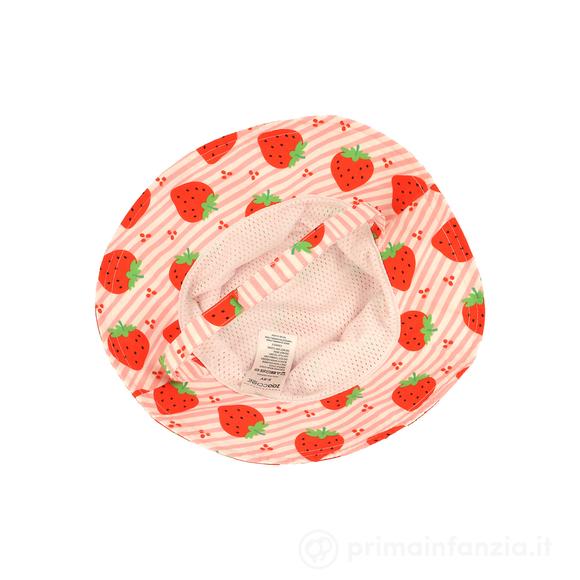 Cappellino Estivo da Pescatore - UPF 50+ Fragola