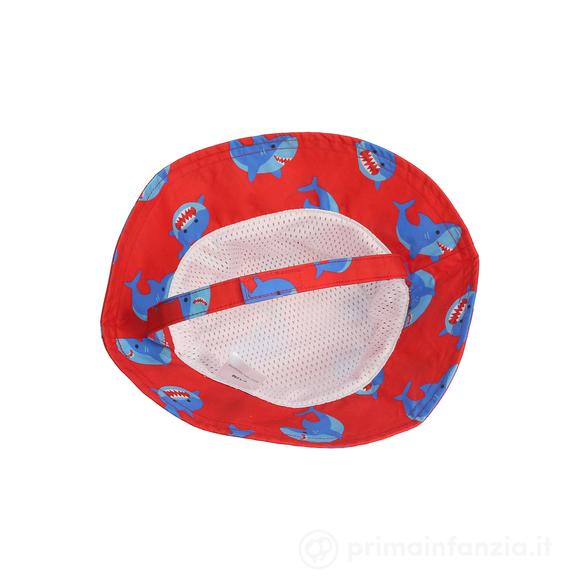 Cappellino Estivo da Pescatore - UPF 50+ Sherman lo Squalo