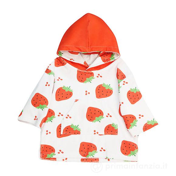 Accappatoio Poncho Baby Cover Up UPF 50+ Fragola