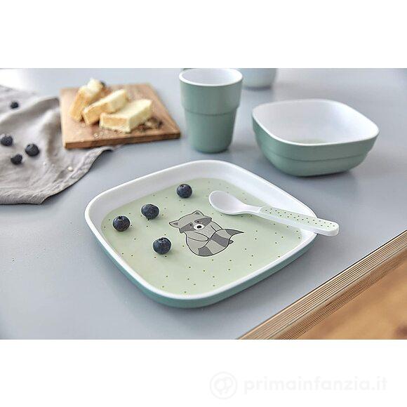 Set Pappa Melamina Racoon 4pz