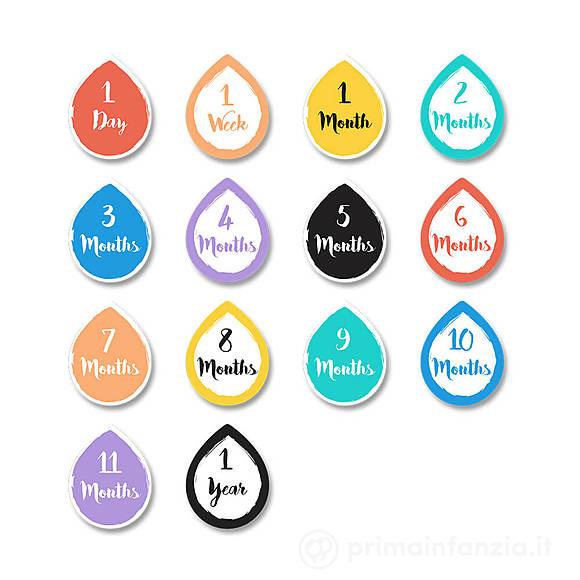 Kit Primo Anno Copertina in Mussola + 14 Cards