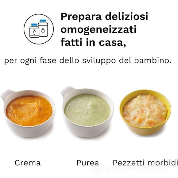 Cuoci Pappa e Mixer - Scongelamento, Cottura a Vapore, Frullatore