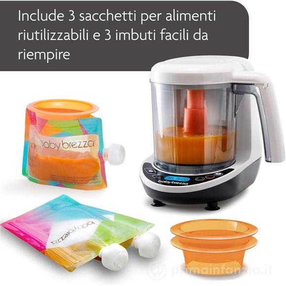 Cuoci Pappa e Mixer - Scongelamento, Cottura a Vapore, Frullatore