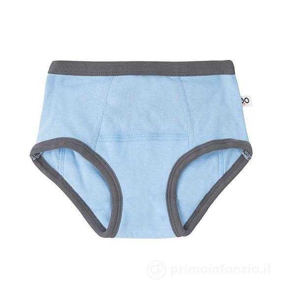 3 Mutandine Asilo Bimbo in Cotone Bio Amici Dinosauri