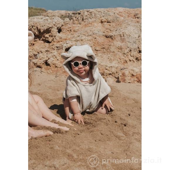 Accappatoio Poncho Mare Spugna di Bamboo 0-2 anni