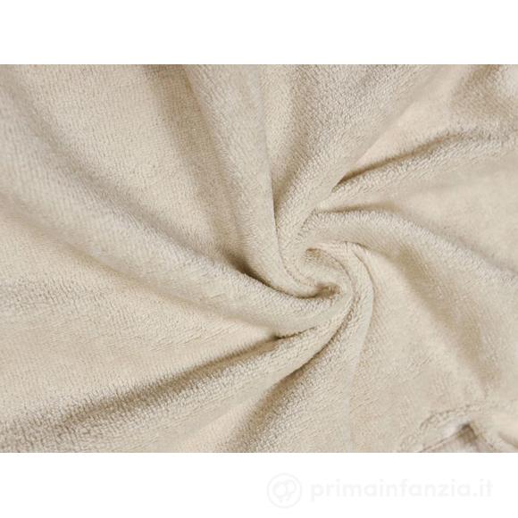 Asciugamano con Cappuccio e Guanto - 75x75 - Spugna di Bamboo