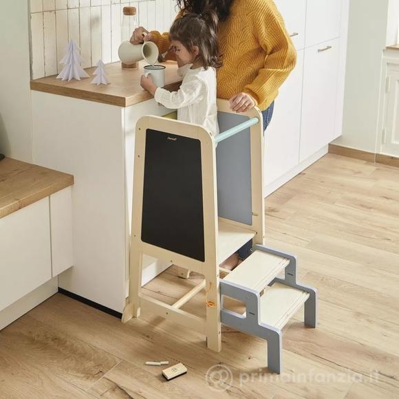 Torre Montessoriana 2 in 1 – Con Lavagna  - da 1 a 3 anni (J09640)