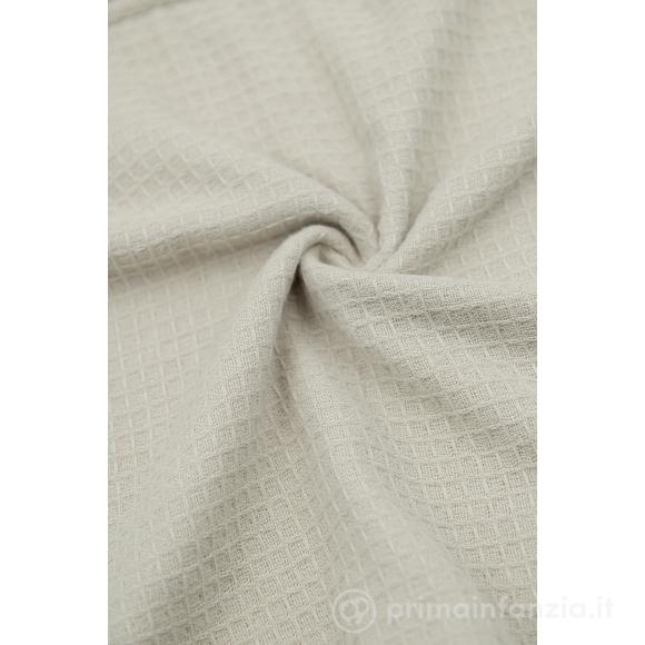Asciugamano Orecchie con Guanto Waffle - 75x75 - 100% Spugna di Bamboo