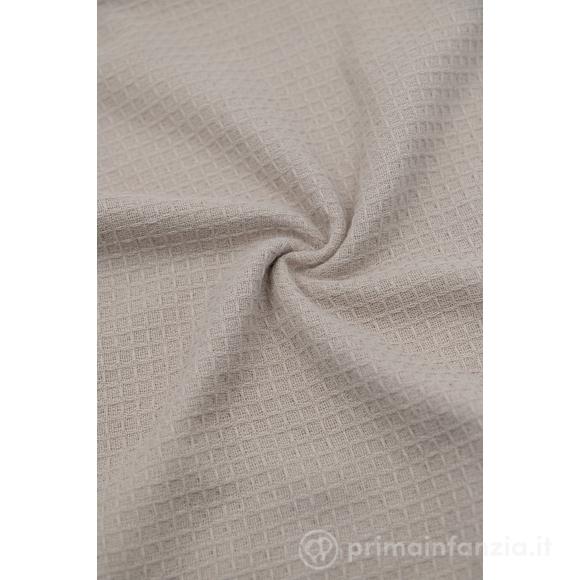 Asciugamano Orecchie con Guanto Waffle - 75x75 - 100% Spugna di Bamboo