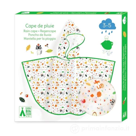 Mantello Antipioggia 3-5 Anni Amici Del Bosco (DD04671)