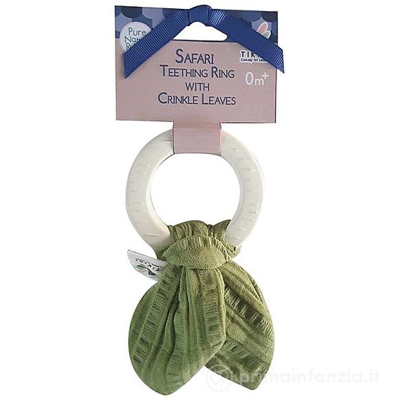 Massaggiagengive Safari ad Anello Verde - Caucciù e Cotone Bio
