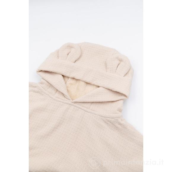 Poncho Waffle 2-4 anni Spugna di Bamboo