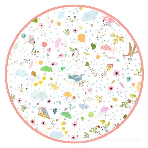 Mantello Antipioggia 5-7 Anni Fantasia Primavera (DD04680)