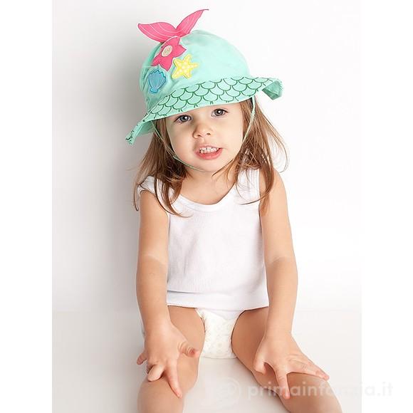 Cappellino Estivo Sirena UPF 50+