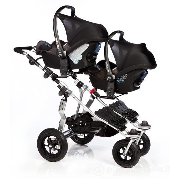Adattatore basic Twinner Twist Duo per 2 seggiolini gruppo 0+