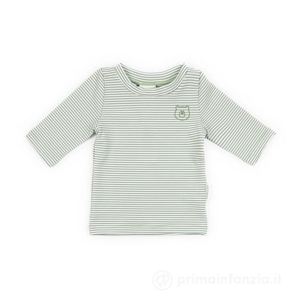 T-Shirt Mare Maniche 3/4 UV50+ Bimbo Blue Stripes Bear