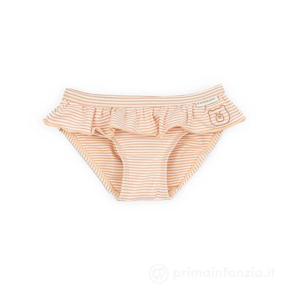 Costume Da Bagno UV50+ Bimba Pink Stripes Bear