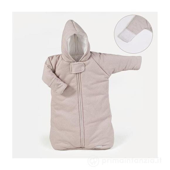 Tutone sacco pois beige