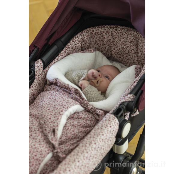 Sacco Nanna Coperta Culla Cherry