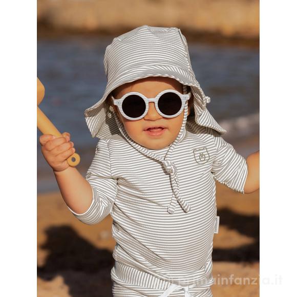 Cappellino Da Mare UV50+ Blue Stripes Bear