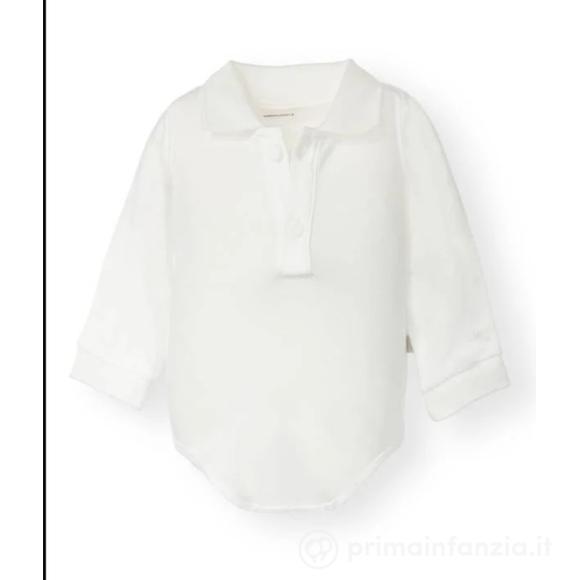 Body Bimbo Maniche Lunghe Polo – Off White