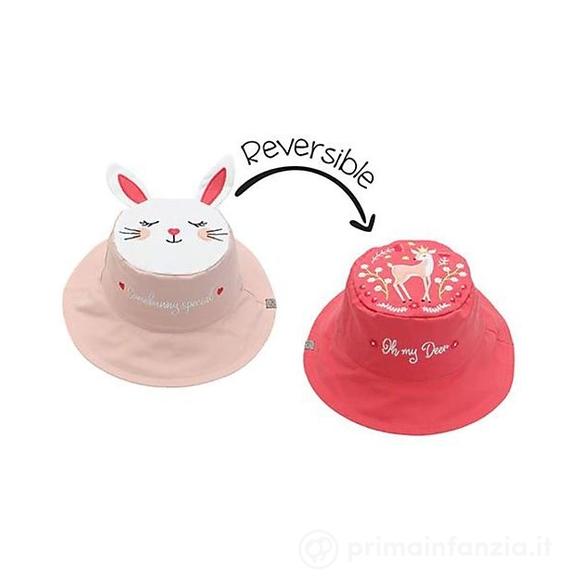 Cappello Estivo Reversibile Anti-UV SPF 50+ Bunny+Deer