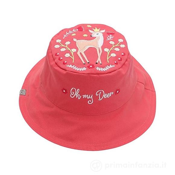 Cappello Estivo Reversibile Anti-UV SPF 50+ Bunny+Deer