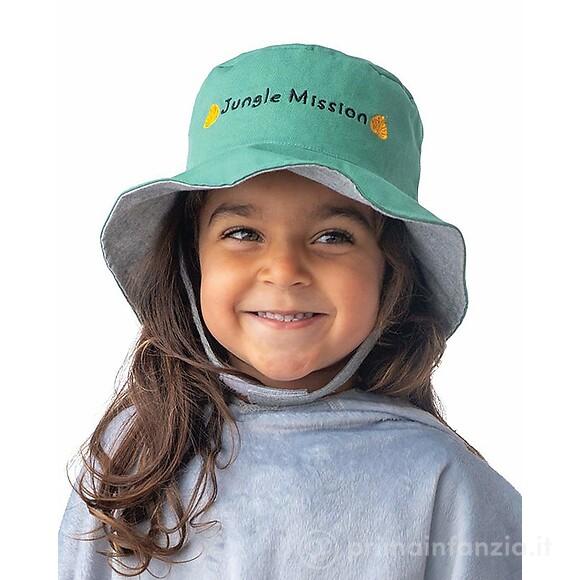 Cappello Estivo Reversibile SPF 50+ Tigre/Safari