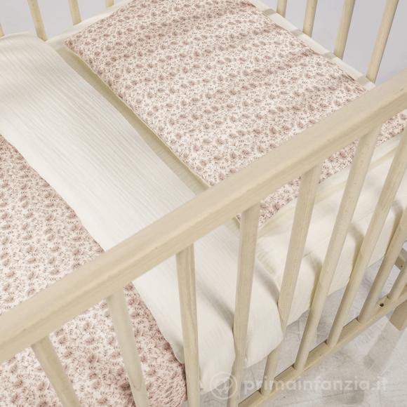 Piumino Per Culla + Lenzuolo Con Angoli + Cuscino - 120x60 Cm Gala